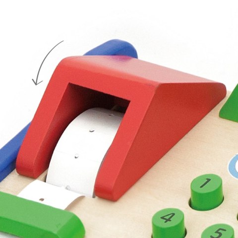 VIGA Drewniana Kasa sklepowa z akcesoriami Skaner Montessori Viga Toys VIGA Drewniana Kasa sklepowa z akcesoriami Skaner Montessori Viga Toys