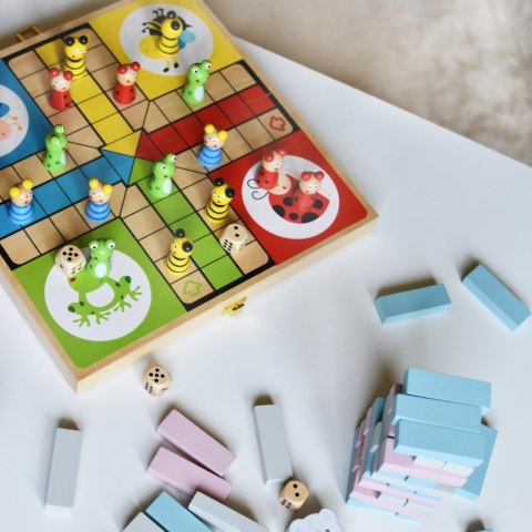 VIGA Drewniana gra Ludo Chińczyk Viga Toys VIGA Drewniana gra Ludo Chińczyk Viga Toys