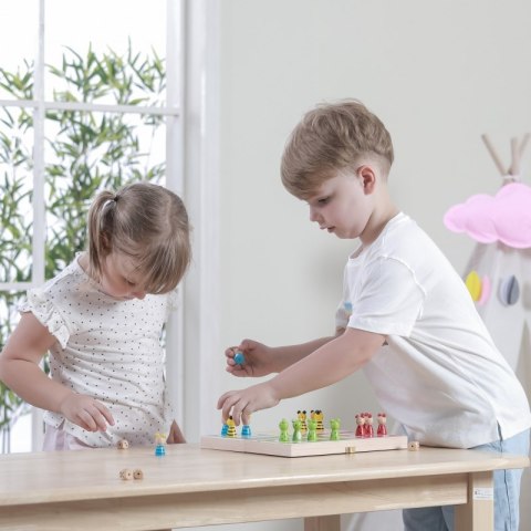 VIGA Drewniana gra Ludo Chińczyk Viga Toys VIGA Drewniana gra Ludo Chińczyk Viga Toys