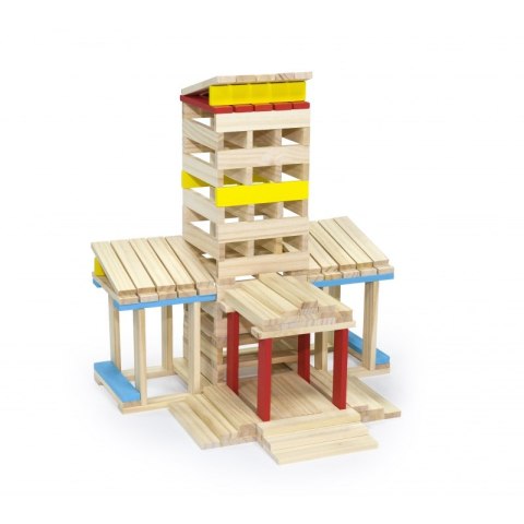 VIGA Drewniane Klocki konstrukcyjne Budynki Viga Toys VIGA Drewniane Klocki konstrukcyjne Budynki Viga Toys
