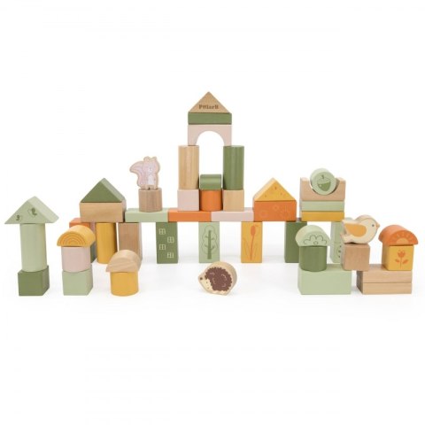 VIGA PolarB Drewniane Klocki Bloki Montessori Zwierzęta 50 el. Viga Toys VIGA PolarB Drewniane Klocki Bloki Montessori Zwierzęta 50 el. Viga Toys