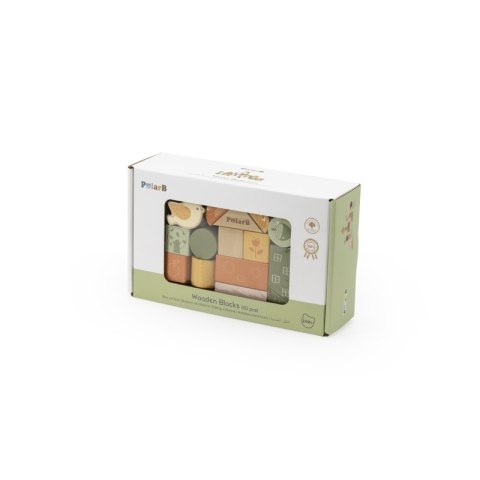 VIGA PolarB Drewniane Klocki Bloki Montessori Zwierzęta 50 el. Viga Toys VIGA PolarB Drewniane Klocki Bloki Montessori Zwierzęta 50 el. Viga Toys