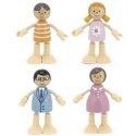 VIGA PolarB Drewniane Lalki Rodzina Lalek Zestaw Figurki Viga Toys VIGA PolarB Drewniane Lalki Rodzina Lalek Zestaw Figurki Viga Toys