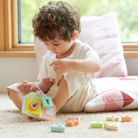 CLASSIC WORLD Drewniana Przeplatanka Klocki do Nawlekania Klucze i Drzwi MONTESSORI 11 el. Classic World CLASSIC WORLD Drewniana Przeplatanka Klocki do Nawlekania Klucze i Drzwi MONTESSORI 11 el. Classic World