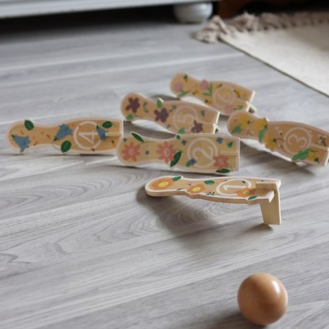 CLASSIC WORLD Wooden Bowling Game for Children 6 pcs + Ball Classic World CLASSIC WORLD Wooden Bowling Game for Children 6 pcs + Ball Classic World