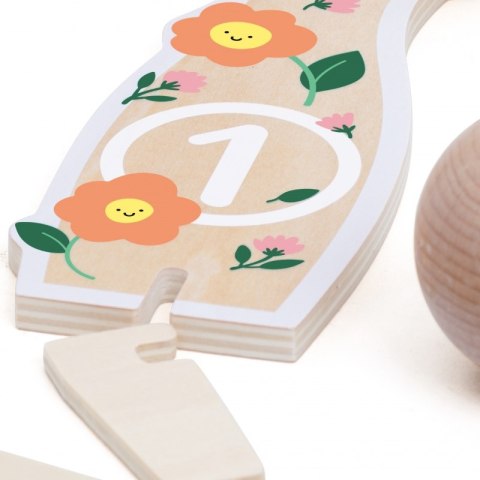 CLASSIC WORLD Wooden Bowling Game for Children 6 pcs + Ball Classic World CLASSIC WORLD Wooden Bowling Game for Children 6 pcs + Ball Classic World
