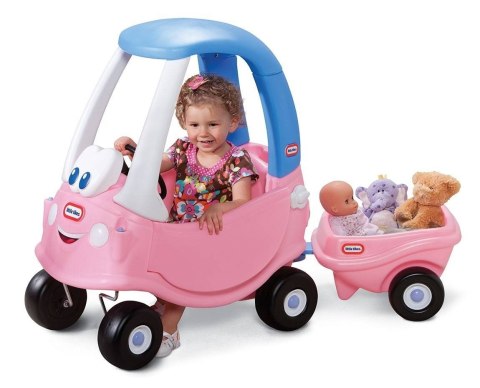 Little Tikes Princess Cozy Coupe® Trailer Przyczepka 621451 Różowa Little Tikes Little Tikes Princess Cozy Coupe® Trailer Przyczepka 621451 Różowa Little Tikes