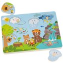 VIGA Puzzle Dźwiękowe Odkrywamy Naturę Viga Toys