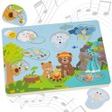 VIGA Puzzle Dźwiękowe Odkrywamy Naturę Viga Toys
