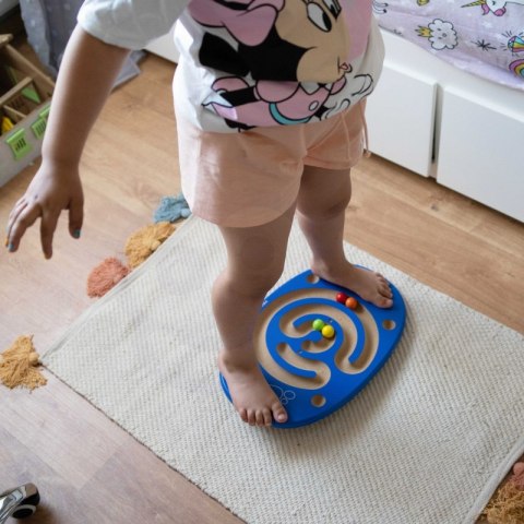 VIGA Sensoryczna Drewniana Deska do balansowania z labiryntem Viga Toys VIGA Sensoryczna Drewniana Deska do balansowania z labiryntem Viga Toys