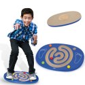 VIGA Sensoryczna Drewniana Deska do balansowania z labiryntem Viga Toys