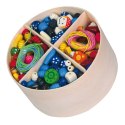 VIGA Zestaw Drewniane Koraliki do nawlekania 608 Elementów Pudełko Viga Toys VIGA Zestaw Drewniane Koraliki do nawlekania 608 Elementów Pudełko Viga Toys