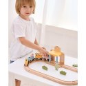 Viga PolarB Drewniany Zestaw Kolejowy 30 el. Viga Toys