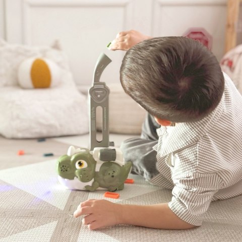 WOOPIE Elektryczna Ciuchcia Lokomotywa do Klocków Domino Dinozaur Pomarańczowy - 3szt. Woopie WOOPIE Elektryczna Ciuchcia Lokomotywa do Klocków Domino Dinozaur Pomarańczowy - 3szt. Woopie