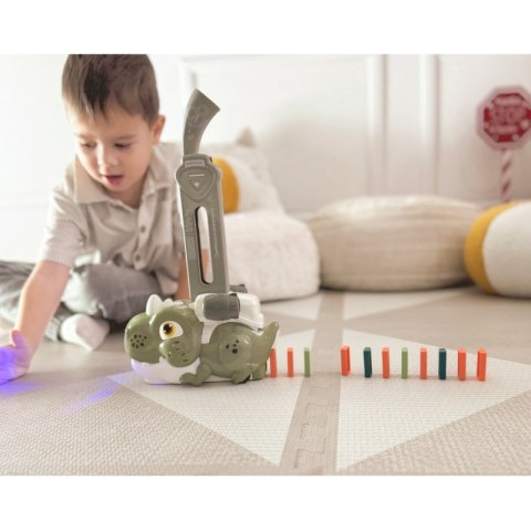 WOOPIE Elektryczna Ciuchcia Lokomotywa do Klocków Domino Dinozaur Pomarańczowy - 3szt. Woopie WOOPIE Elektryczna Ciuchcia Lokomotywa do Klocków Domino Dinozaur Pomarańczowy - 3szt. Woopie