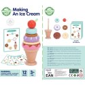 WOOPIE GREEN Drewniane Lody Układanka Montessori Cukiernia 12 el. FSC Woopie Let's Go Green WOOPIE GREEN Drewniane Lody Układanka Montessori Cukiernia 12 el. FSC Woopie Let's Go Green