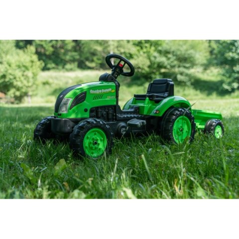 FALK Country Farmer Traktorek na Pedały z Przyczepką Zielony 2-5 lat FALK FALK Country Farmer Traktorek na Pedały z Przyczepką Zielony 2-5 lat FALK