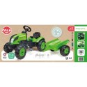 FALK Country Farmer Traktorek na Pedały z Przyczepką Zielony 2-5 lat FALK FALK Country Farmer Traktorek na Pedały z Przyczepką Zielony 2-5 lat FALK