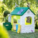 FEBER Domek ogrodowy Eco Karmnik Segregacja Odpadów Imitacja Panelu Słonecznego Feber