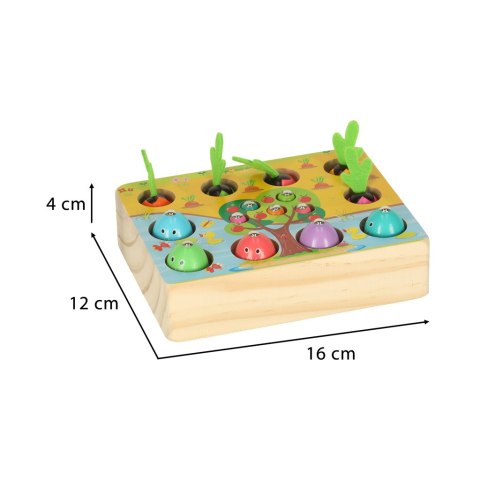 Gra drewniana montessori łowienie rybek marchewki robaczki Kik sp. z o.o. sp. k. Gra drewniana montessori łowienie rybek marchewki robaczki Kik sp. z o.o. sp. k.