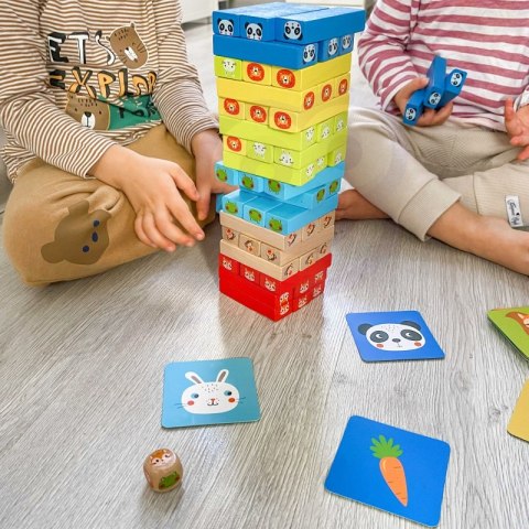 TOOKY TOY Gra Zręcznościowa Zwierzęta 82 el. Tooky Toy TOOKY TOY Gra Zręcznościowa Zwierzęta 82 el. Tooky Toy