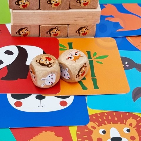 TOOKY TOY Gra Zręcznościowa Zwierzęta 82 el. Tooky Toy TOOKY TOY Gra Zręcznościowa Zwierzęta 82 el. Tooky Toy