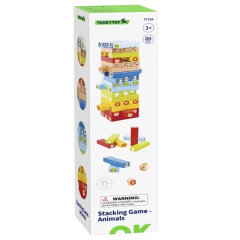 TOOKY TOY Gra Zręcznościowa Zwierzęta 82 el. Tooky Toy TOOKY TOY Gra Zręcznościowa Zwierzęta 82 el. Tooky Toy