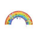 VIGA Drewniana Tablica Sensoryczno-Manipulacyjna EDU Tęcza Certyfikat FSC Viga Toys VIGA Drewniana Tablica Sensoryczno-Manipulacyjna EDU Tęcza Certyfikat FSC Viga Toys
