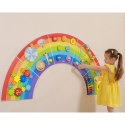 VIGA Drewniana Tablica Sensoryczno-Manipulacyjna EDU Tęcza Certyfikat FSC Viga Toys VIGA Drewniana Tablica Sensoryczno-Manipulacyjna EDU Tęcza Certyfikat FSC Viga Toys