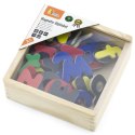 VIGA Drewniane Magnetyczne literki Magnes Uczymy się Pisać Viga Toys VIGA Drewniane Magnetyczne literki Magnes Uczymy się Pisać Viga Toys