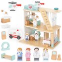 VIGA Drewniany Szpital Z Karetką Winda Zestaw 15 el Viga Toys VIGA Drewniany Szpital Z Karetką Winda Zestaw 15 el Viga Toys
