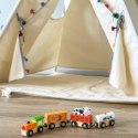 VIGA Zestaw akcesoriów do kolejki - pociąg rolniczy Viga Toys