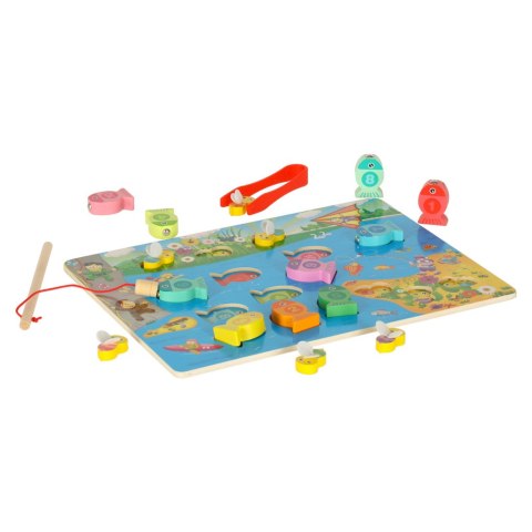 Gra drewniana rybki łowienie rybek na magnes pszczółki montessori Kik Sp. z o. o. Sp. k. Gra drewniana rybki łowienie rybek na magnes pszczółki montessori Kik Sp. z o. o. Sp. k.