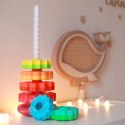 WOOPIE BABY Edukacyjna Piramidka Zakręcona Wieża Woopie Baby