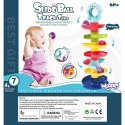 WOOPIE BABY Kulodrom Tor Kulkowy Zestaw Spirala + 2 Kulki Woopie Baby