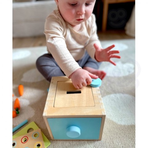 WOOPIE GREEN Drewniana Szuflada Edukacyjna Sorter Montessori Woopie Let's Go Green WOOPIE GREEN Drewniana Szuflada Edukacyjna Sorter Montessori Woopie Let's Go Green