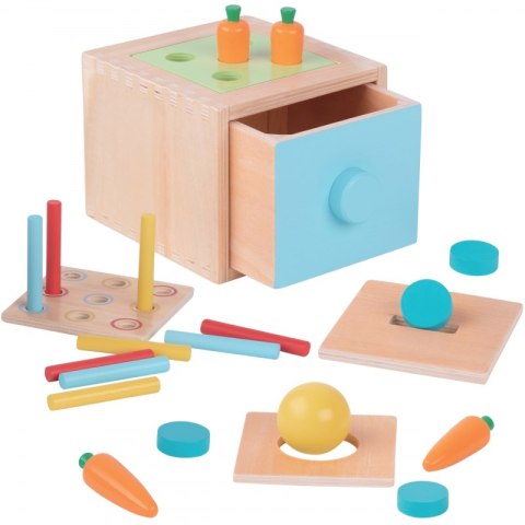 WOOPIE GREEN Drewniana Szuflada Edukacyjna Sorter Montessori Woopie Let's Go Green WOOPIE GREEN Drewniana Szuflada Edukacyjna Sorter Montessori Woopie Let's Go Green