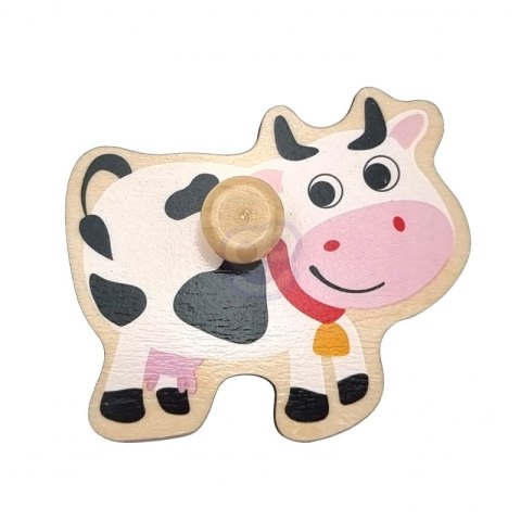 WOOPIE GREEN Drewniane Puzzle Montessori Farma z Pinezkami Do Dopasowania Woopie Let's Go Green WOOPIE GREEN Drewniane Puzzle Montessori Farma z Pinezkami Do Dopasowania Woopie Let's Go Green