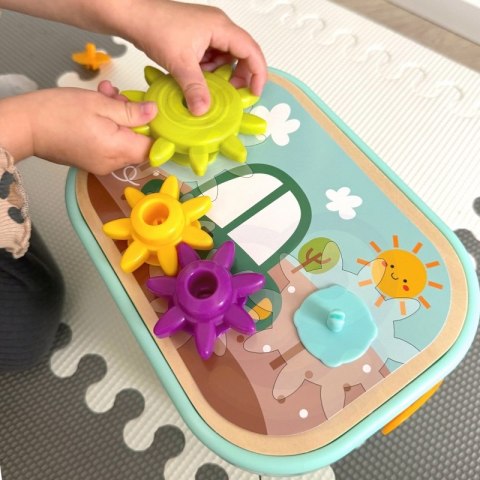 WOOPIE GREEN Konstrukcyjny BOX Motoryczny Montessori 12w1 FSC Woopie Let's Go Green WOOPIE GREEN Konstrukcyjny BOX Motoryczny Montessori 12w1 FSC Woopie Let's Go Green