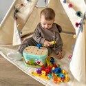 WOOPIE GREEN Konstrukcyjny BOX Motoryczny Montessori 12w1 FSC Woopie Let's Go Green