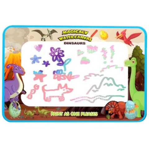 WOOPIE Magiczna Mata do Malowania Wodą XXL Pieczątki Cyferki 100cm Woopie WOOPIE Magiczna Mata do Malowania Wodą XXL Pieczątki Cyferki 100cm Woopie