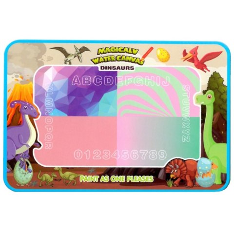 WOOPIE Magiczna Mata do Malowania Wodą XXL Pieczątki Cyferki 100cm Woopie WOOPIE Magiczna Mata do Malowania Wodą XXL Pieczątki Cyferki 100cm Woopie