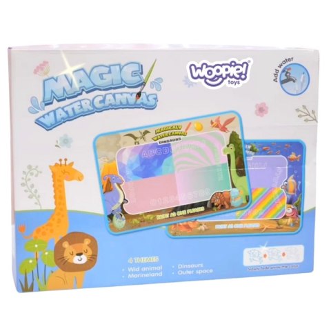 WOOPIE Magiczna Mata do Malowania Wodą XXL Pieczątki Cyferki 100cm Woopie WOOPIE Magiczna Mata do Malowania Wodą XXL Pieczątki Cyferki 100cm Woopie