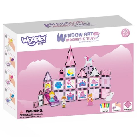 WOOPIE Magnetyczny Zestaw Konstrukcyjny Zbuduj Zamek Woopie WOOPIE Magnetyczny Zestaw Konstrukcyjny Zbuduj Zamek Woopie