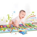 WOOPIE Mata Muzyczna XXL Dinusie 2w1 Pianinko 8 Melodii 110cm Woopie