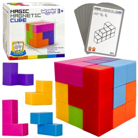WOOPIE Układanka Kostka Tetris Z Zestawem Kart Woopie WOOPIE Układanka Kostka Tetris Z Zestawem Kart Woopie