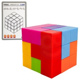 WOOPIE Układanka Kostka Tetris Z Zestawem Kart Woopie