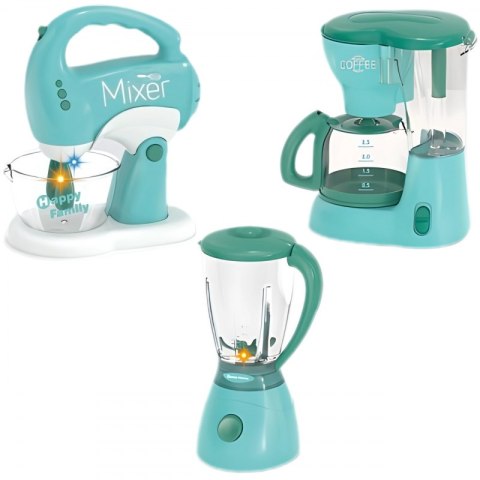 WOOPIE Zestaw AGD dla Dzieci 3w1 Mikser Blender Robot Kuchenny Woopie WOOPIE Zestaw AGD dla Dzieci 3w1 Mikser Blender Robot Kuchenny Woopie