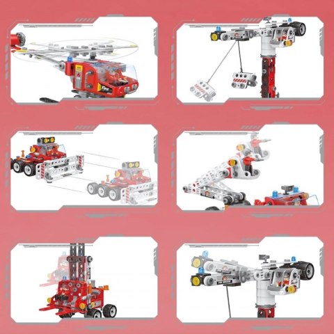 WOOPIE Zestaw Konstrukcyjny Creator City Fire Brigade Woopie WOOPIE Zestaw Konstrukcyjny Creator City Fire Brigade Woopie