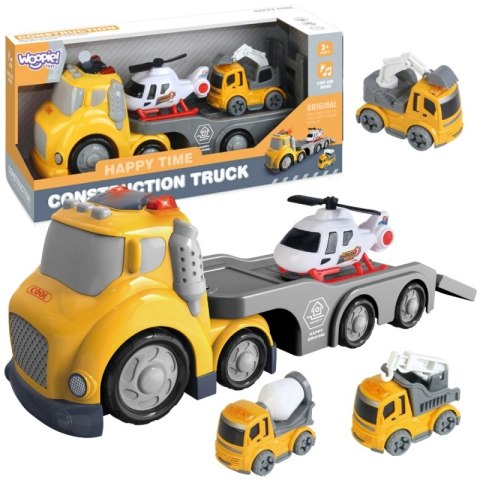WOOPIE Żółta Laweta City Truck Efekty Dźwiękowe i Świetlne Woopie WOOPIE Żółta Laweta City Truck Efekty Dźwiękowe i Świetlne Woopie